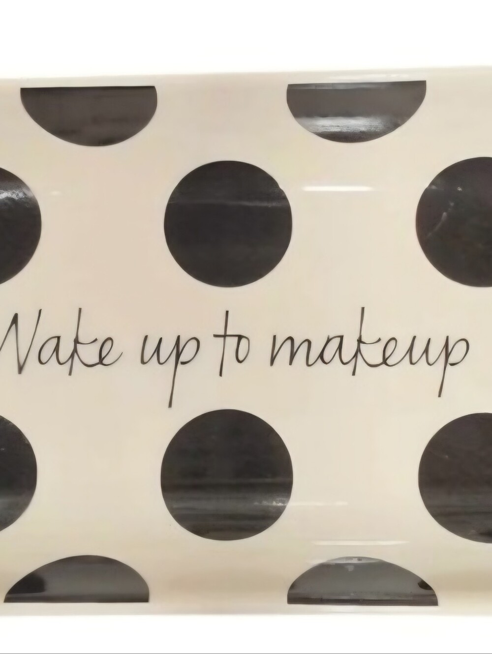 Sephora Beauty Insider Limited Edition Ceramic Soap Dish (NIB) Wake Up To Makeup